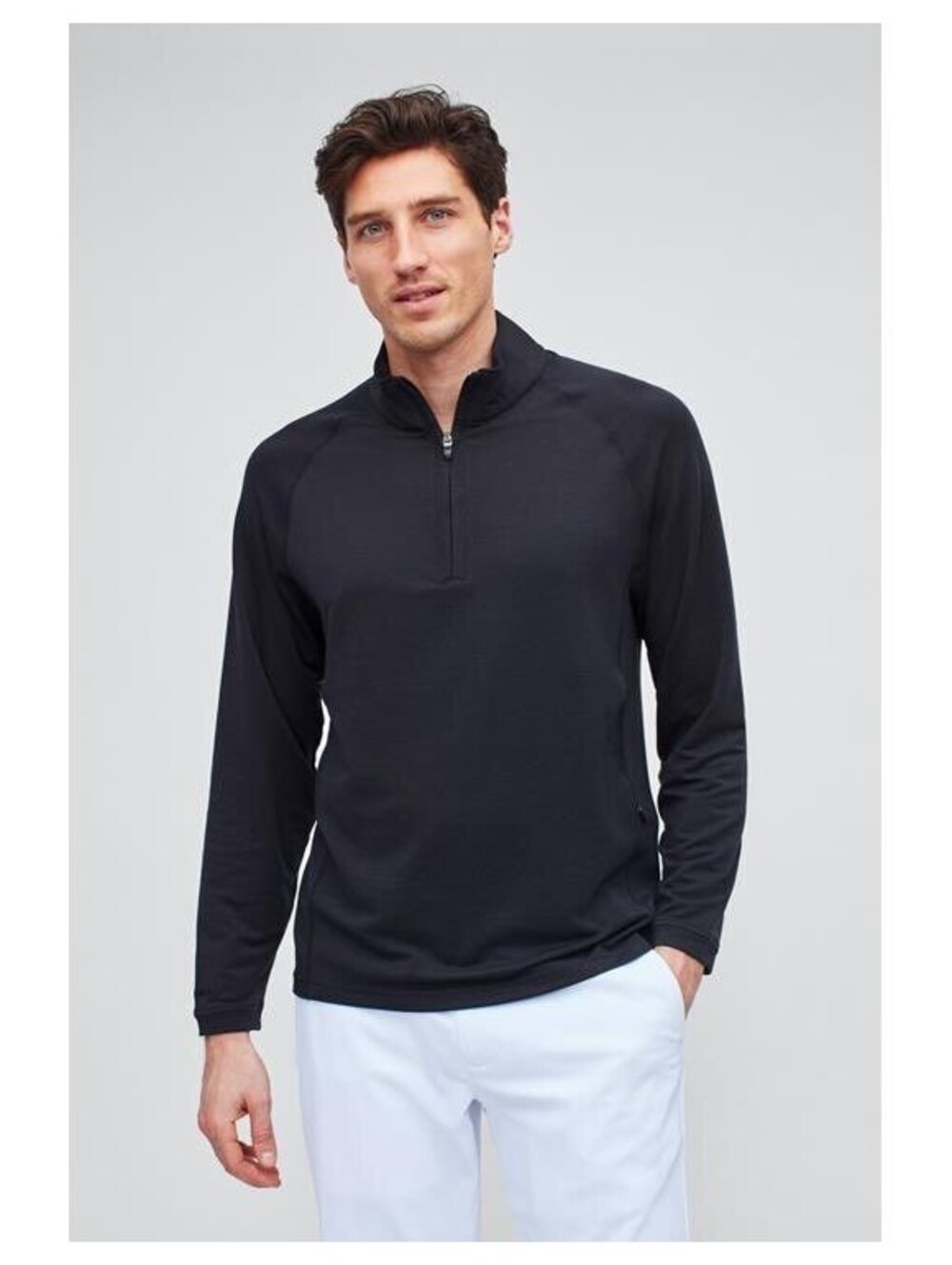 BONOBOS - The Playthrough Performance Golf Half Zip - Picture 1 of 6